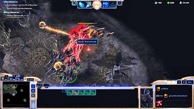 Po upewnieniu się, że Alarakowi nic nie grozi możesz wyruszyć na polowanie - Misja 13 - RakShir | Kampania - Dziedzictwo Otchłani | Starcraft II - StarCraft II: Legacy of the Void - poradnik do gry