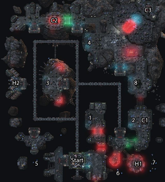 Miejsce: Revanscar - Misja 14 - Atak templariusza | Kampania - Dziedzictwo Otchłani | Starcraft II - StarCraft II: Legacy of the Void - poradnik do gry