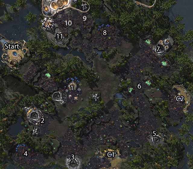 Miejsce: Endion - Misja 15 - Uwolnić przeszłość | Kampania - Dziedzictwo Otchłani | Starcraft II - StarCraft II: Legacy of the Void - poradnik do gry