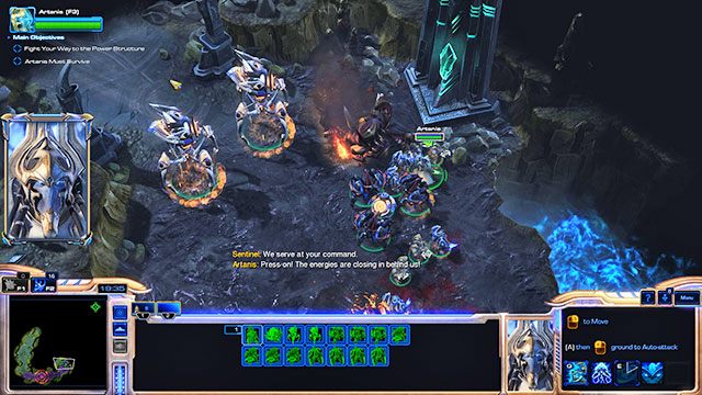 Idź przed siebie - Misja 17 - Powrót templariuszy | Kampania - Dziedzictwo Otchłani | Starcraft II - StarCraft II: Legacy of the Void - poradnik do gry