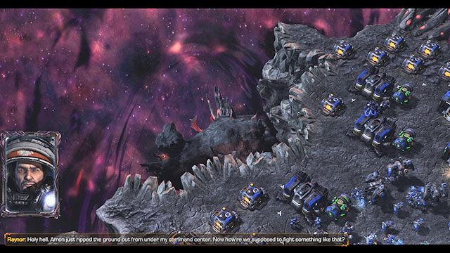 Baza Raynora po ataku Amona - Misja 3 - Upadek Amona | Epilog - W Otchłań | Starcraft II - StarCraft II: Legacy of the Void - poradnik do gry