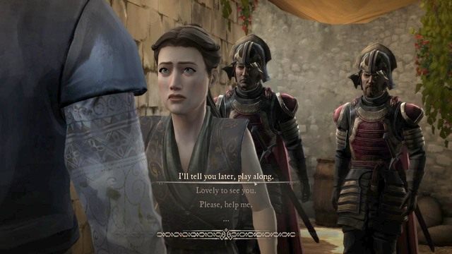 Ill tell you later, play along - Rozdział 4 | Epizod 6 - The Ice Dragon | Game of Thrones - Game of Thrones - A Telltale Games Series - poradnik do gry