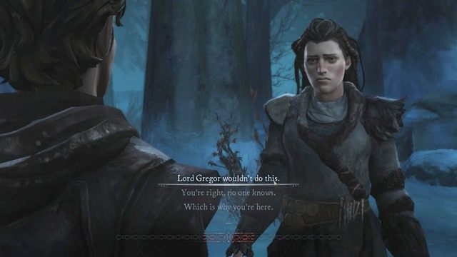 Lord Gregor wouldnt do this - Rozdział 4 | Epizod 6 - The Ice Dragon | Game of Thrones - Game of Thrones - A Telltale Games Series - poradnik do gry