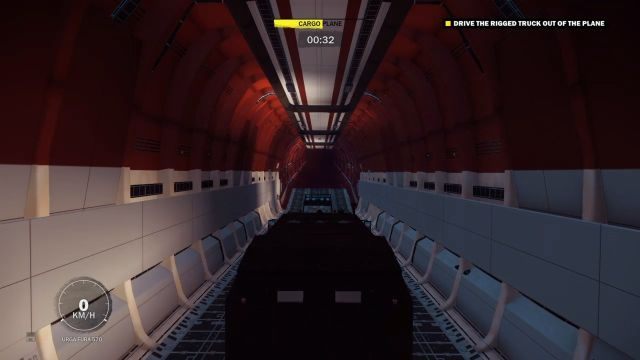 Wyjedź samochodem z ładowni, by zakończyć misję. - Bawar w Samolocie | Opis przejścia Just Cause 3 - Just Cause 3 - poradnik do gry