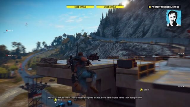 Wykorzystaj działka przeciwlotnicze, by rozprawić się ze śmigłowcami. - Strażnik na Murze | Opis przejścia Just Cause 3 - Just Cause 3 - poradnik do gry