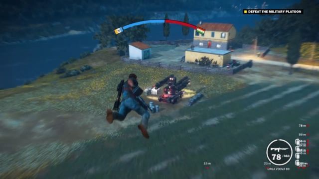 Jedna z dwóch instalacji przeciwlotniczych, które należy przejąć. - Niszczyciel Światów | Opis przejścia Just Cause 3 - Just Cause 3 - poradnik do gry