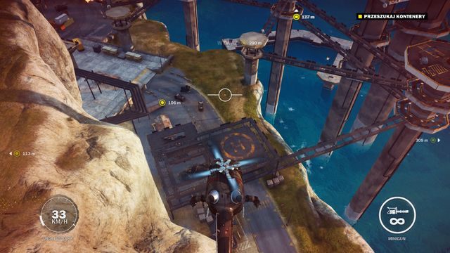 Zadanie możesz sobie ułatwić częściowo czyszcząc teren z pokładu wozu bojowego lub śmigłowca. - Konflikt interesów | Opis przejścia Just Cause 3 - Just Cause 3 - poradnik do gry