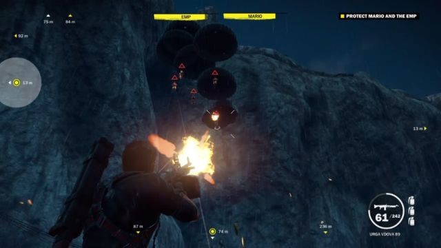 Spadochroniarze to chyba najbardziej upierdliwi wrogowie podczas tej misji. - Ucieczka ze statku | Opis przejścia Just Cause 3 - Just Cause 3 - poradnik do gry