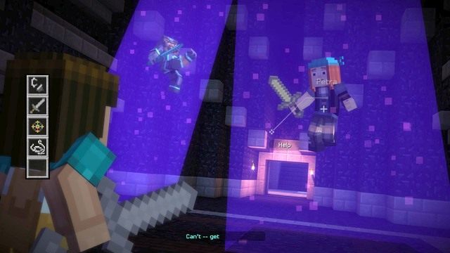 Trzeci ważny wybór znajdziesz w czwartym rozdziale gry - Ważne wybory | Epizod 1 - The Order of the Stone | Minecraft Story Mode - Minecraft: Story Mode - poradnik do gry