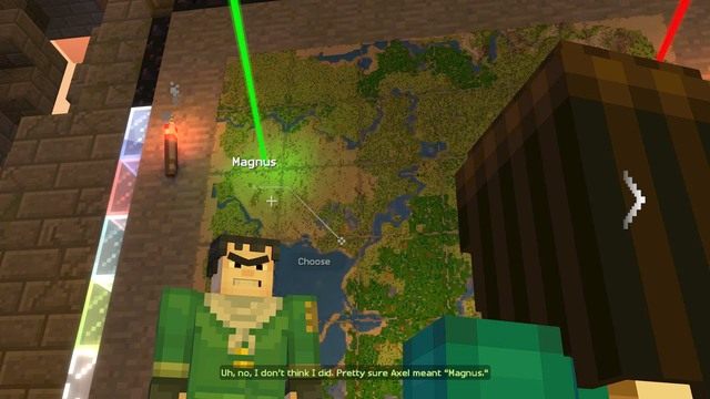Piąty ważny wybór znajdziesz w ostatnim czyli szóstym rozdziale gry - Ważne wybory | Epizod 1 - The Order of the Stone | Minecraft Story Mode - Minecraft: Story Mode - poradnik do gry
