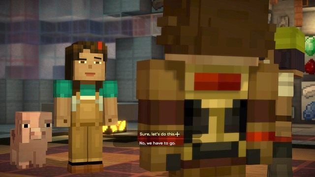 Trzeci ważny wybór różni się między postaciami Magnusa oraz Ellegaard - Ważne wybory | Epizod 2 - Assembly Required | Minecraft Story Mode - Minecraft: Story Mode - poradnik do gry