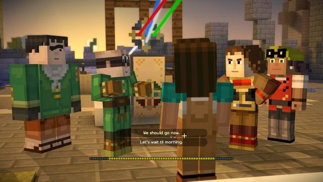Ostatni już ważny wybór w drugim epizodzie znajdziesz w trzecim rozdziale gry - Ważne wybory | Epizod 2 - Assembly Required | Minecraft Story Mode - Minecraft: Story Mode - poradnik do gry