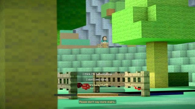 I think im halucinating - Rozdział 3 | Epizod 3 - The Last Place You Look | Minecraft Story Mode - Minecraft: Story Mode - poradnik do gry