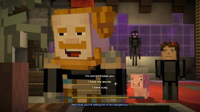 Gabriel is your friend - Rozdział 4 | Epizod 3 - The Last Place You Look | Minecraft Story Mode - Minecraft: Story Mode - poradnik do gry