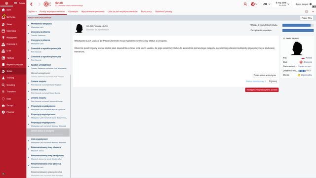 Twoi współpracownicy mają sporo do powiedzenia - ich porady warte są przeczytania. - Analiza i raporty w Football Manager 2016 | Początki w klubie - Football Manager 2016 - poradnik do gry