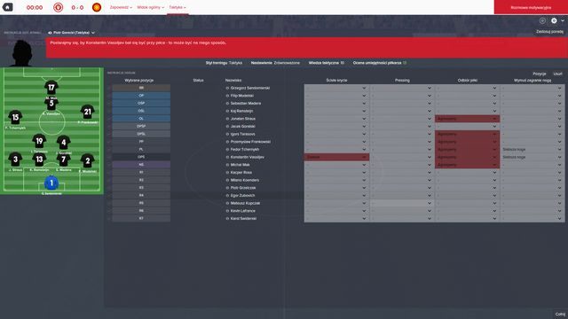 Indywidualne instrukcje mogą pomóc zniwelować potencjał gwiazdy przeciwnej drużyny. - Instrukcje dotyczące rywali w Football Manager 2016 | Przygotowania do meczu - Football Manager 2016 - poradnik do gry