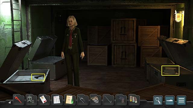 Teraz zabierz się za dwie wielkie drewniane skrzynie po prawej - Rozdział 7 - Generał Germin | Undercover Missions Operation Kursk K-141 - Undercover Missions: Operation Kursk K-141 - poradnik do gry