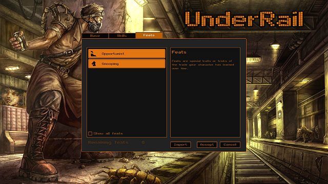 Opportunist (Oportunizm) - Przykładowy rozwój postaci | Jak stworzyć i rozwijać postać w Underrail - Underrail - poradnik do gry