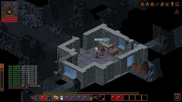 W nowej lokacji znajdziesz Old Jonasa, który opowie Ci całkiem sporo ciekawostek o jaskiniach w których aktualnie się znajdujesz - Dobry start | Podstawy Underrail - Underrail - poradnik do gry