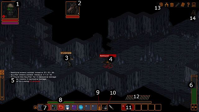 1 - Interface | Podstawy Underrail - Underrail - poradnik do gry