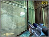 Po skrzyniach [201] wyskocz na balkon [202] i skieruj się do drzwi - Misja VI - część 2 | Iron Storm - Iron Storm - poradnik do gry