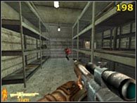 Idź teraz jedynym korytarzem cały czas przed siebie (drzwi poprowadziłyby cię do miejsca, w którym już byłeś - do magazynów) - Misja VI - część 1 | Iron Storm - Iron Storm - poradnik do gry