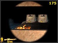 Następnie wejdź z balkonu (oczywiście przez drzwi [173]) do pomieszczenia z drabiną - Misja V - część 2 | Iron Storm - Iron Storm - poradnik do gry