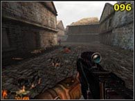 Idź teraz w stronę fabryki (powinieneś zauważyć drogowskazy do niej prowadzące [094]) - Misja III - część 3 | Iron Storm - Iron Storm - poradnik do gry