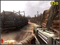 Prowadzi on do stanowiska strzelniczego ulokowanego w bunkrze - Misja I - część 2 | Iron Storm - Iron Storm - poradnik do gry