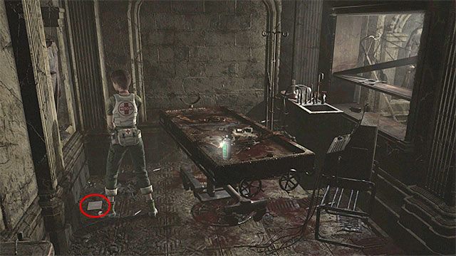 Investigators Report - dokument jest w pomieszczeniu na poziomie B1, w którym znajduje się zielony kanister z chemikaliami - Dokumenty (Files) | Znajdźki i osiągnięcia | Resident Evil Zero HD - Resident Evil Zero HD - poradnik do gry