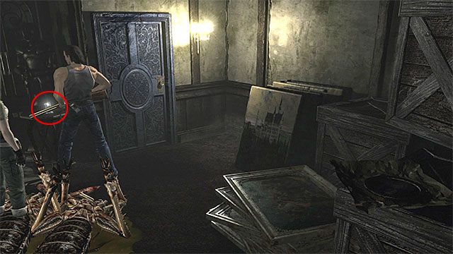 W następnej kolejności zajmiemy się zdobyciem białej statuetki - Odblokowanie przejścia do piwnicy | Ośrodek szkoleniowy Umbrella - Resident Evil Zero HD - poradnik do gry