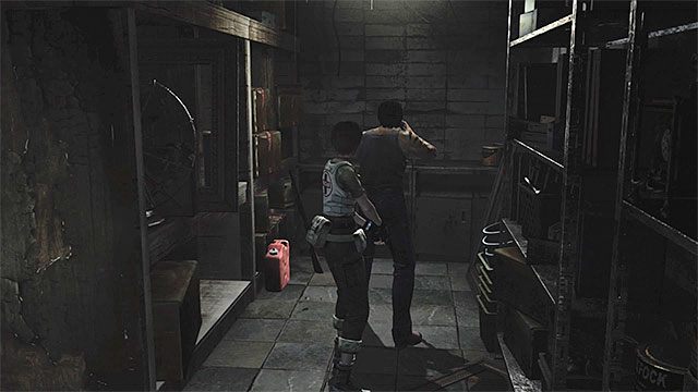 W pomieszczeniu z zombiakami do zdobycia jest m.in. strzelba - Rozwiązanie zagadki z zegarem | Ośrodek szkoleniowy Umbrella - Resident Evil Zero HD - poradnik do gry