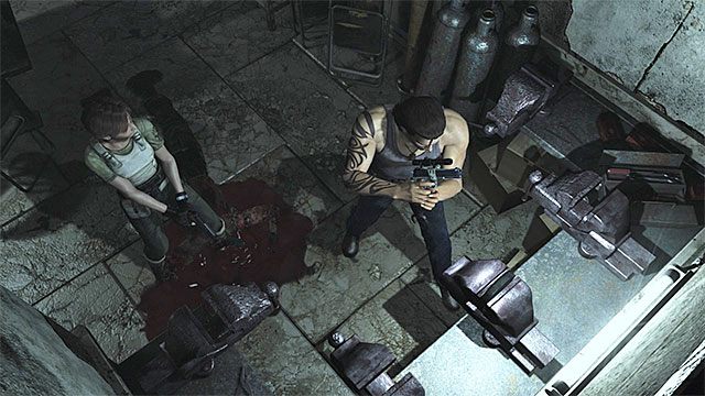 Wyjdź z baru i dotrzyj do kolejnych drzwi - Odblokowanie drzwi w obserwatorium | Ośrodek szkoleniowy Umbrella - powrót - Resident Evil Zero HD - poradnik do gry