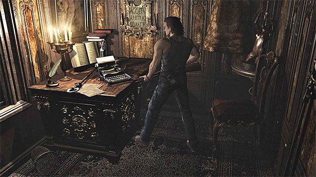 W bocznym pomieszczeniu kościoła jest m.in. maszyna do pisania - Początek eksploracji | Laboratorium | Resident Evil Zero HD - Resident Evil Zero HD - poradnik do gry
