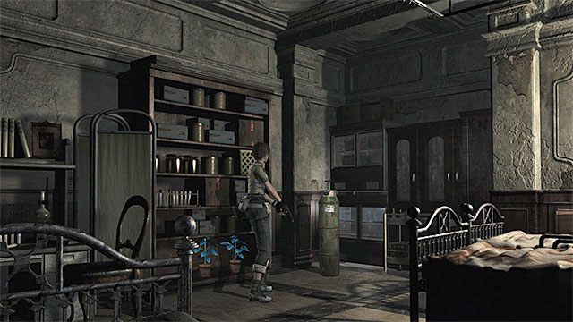 Zdobycie zielonych chemikaliów będzie jeszcze trudniejsze, bo musisz powrócić do ośrodka szkoleniowego - Pozyskanie niebieskiego artefaktu (Blue Leech Charm) | Laboratorium - Resident Evil Zero HD - poradnik do gry