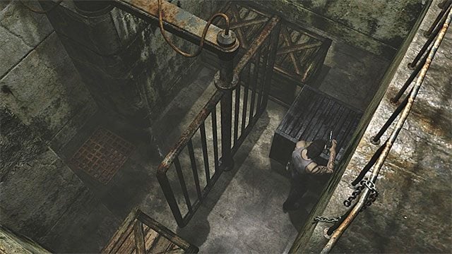2 - Rozwiązanie zagadki ze skrzyniami | Oczyszczalnia | Resident Evil Zero HD - Resident Evil Zero HD - poradnik do gry