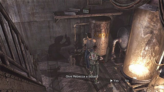 Uważaj na zombiaki z tego pomieszczenia, z którymi musisz się rozprawić - Zbudowanie działającego akumulatora | Oczyszczalnia | Resident Evil Zero HD - Resident Evil Zero HD - poradnik do gry