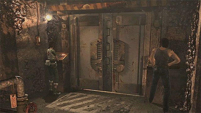 Zbadaj miejsce, w którym znajduje się pokonany boss, a odszukasz dwa klucze Shaft Key - Przygotowania przed finałowym starciem | Oczyszczalnia | Resident Evil Zero HD - Resident Evil Zero HD - poradnik do gry