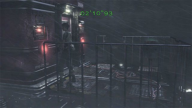 Mechanizm sterowania hamulcami jest na tyłach pociągu - Powstrzymanie pociągu przed wykolejeniem | Pociąg Ecliptic Express - Resident Evil Zero HD - poradnik do gry