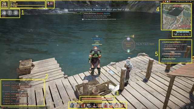 Interfejs gracza - Black Desert Online: Interfejs - opis, minimapa - Black Desert Online - poradnik do gry