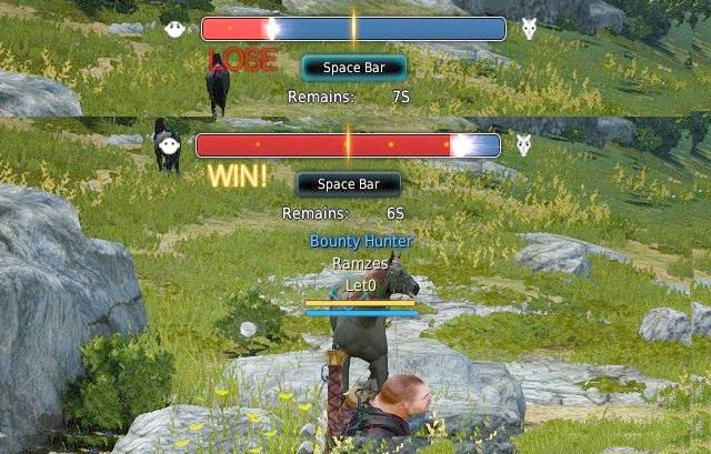 Minigra podczas oswajania dzikiego konia - Black Desert Online: Łapanie dzikiego konia (Taming) - Black Desert Online - poradnik do gry