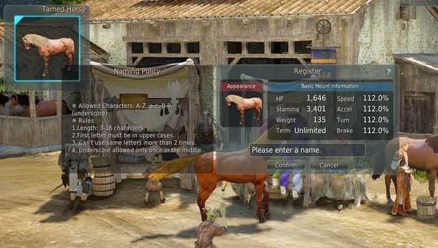 Rejestracja nowego konia - Black Desert Online: Łapanie dzikiego konia (Taming) - Black Desert Online - poradnik do gry