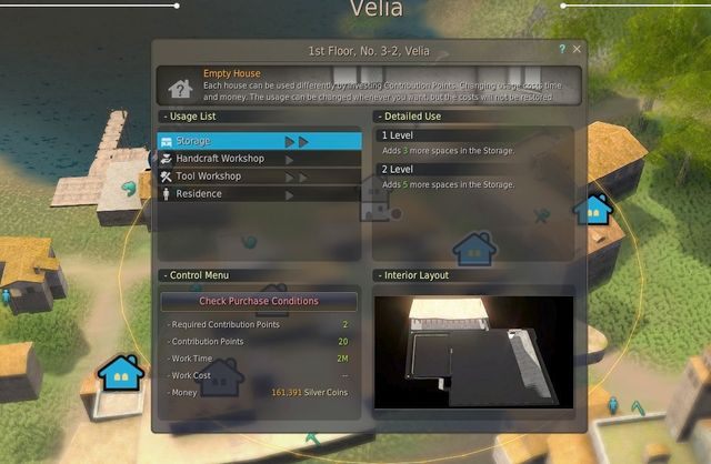 Okno wynajętego mieszkania - Black Desert Online: Mieszkania (Housing) - Black Desert Online - poradnik do gry