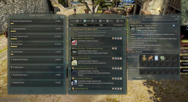 Dziennik - Black Desert Online: Zadania (Quests) - Black Desert Online - poradnik do gry