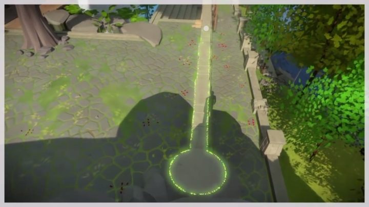 Oto pierwsza z trzech znajdujących się w okolicach ogrodu świątynnego - Kapliczka - Sekrety i znajdźki - The Witness - poradnik do gry