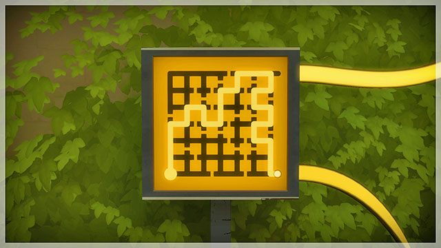 Piąty panel, zrujnowana wieża - Rozwiązania zagadek | Fort - The Witness - poradnik do gry