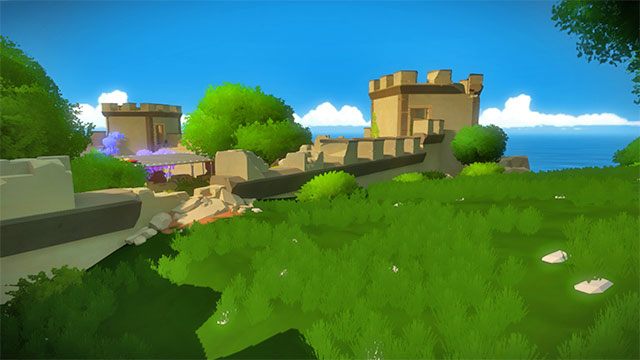 Wyjdź z fortu i idź ścieżką - Fort - Sekrety i znajdźki The Witness - The Witness - poradnik do gry