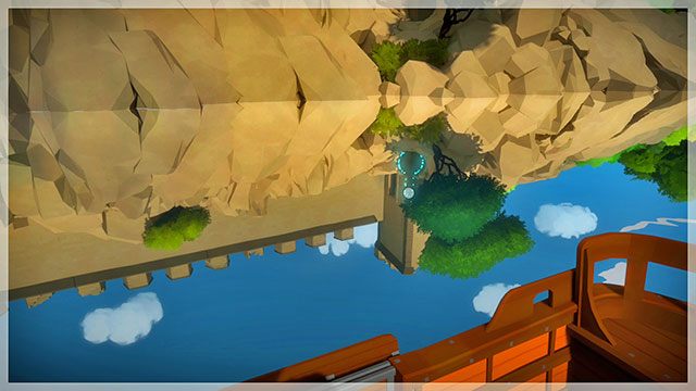 Wróć do miasteczka i znów wyznacz trasę wokół fortu - Fort - Sekrety i znajdźki The Witness - The Witness - poradnik do gry