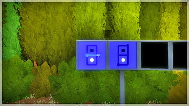 Na początek zajmij się dziewięcioma panelami po lewej, które wprowadzą cię w nowy typ łamigłówek - Okolice fortu - Solucja The Witness - The Witness - poradnik do gry