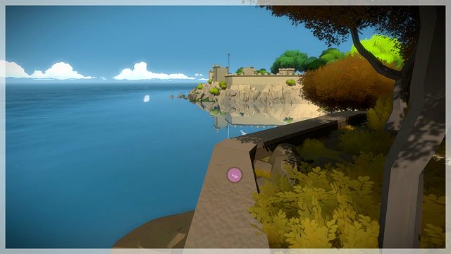 Niedaleko fortu, zaraz obok przystani, możesz znaleźć pierwszy na tym obszarze audiolog - Okolice fortu - Sekrety i znajdźki The Witness - The Witness - poradnik do gry